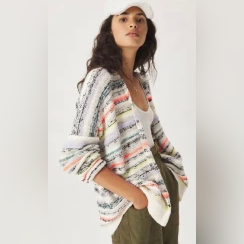 NWOT Anthropologie Maeve Candie textured cardigan sweater